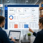 Dashboard ERP pentru prevenirea lipsei de stoc și a suprastocării într-un depozit